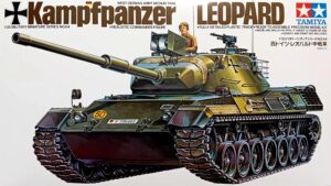 West German Army Krauss-Maffei/Porsche Kampfpanzer LEOPARD 1 Medium Tank