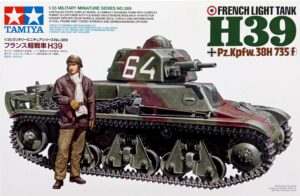French Army "Armée de terre" Hotchkiss H39 Light Tank