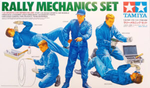 "Meccanici rally squadre Subaru/Peugeot" - scala 1:24