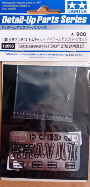 Tamiya Photo-Etches for "Grumman F-14 TOMCAT 1:48" #61114 #61118 #61122