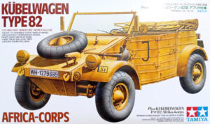 Wehrmacht-HEER "DAK Deutsches Afrika Korps" Volkswagen Type82 Kübelwagen Pkw.K1
