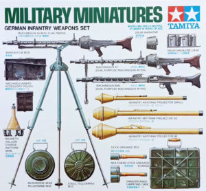Werhmacht-HEER WWII Infantry weapons set