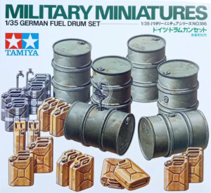 Wehrmacht WWII German fuel drums set