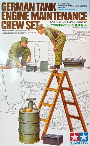 Wehrmach-HEER WWII German tank engine maintenance crew set