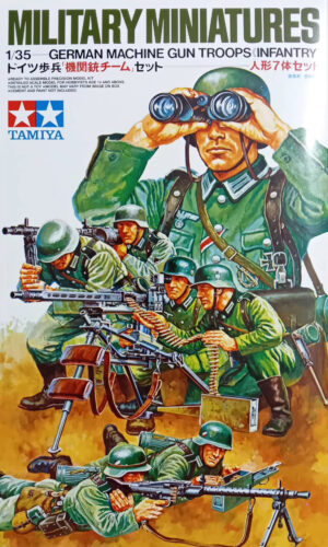 Wehrmacht-HEER WWII Machine gun infantry troops
