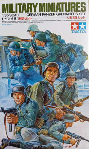 Wehrmacht-HEER WWII Panzer grenadiers troops set