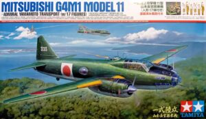 IJNAS "Imperial Japanese Navy Air Service" MHI Mitsubishi G4M1 Model 11 "BETTY" - "Admiral YAMAMOTO transport" Medium attack bomber aircraft