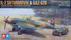 SAF "Soviet Air Force" SAF-IAC Ilyushin Il-2 SHTURMOVIK Ground attack aircraft + GAZ 67B 4x4 Light off-road vehicle "Limited Edition set"