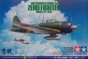 IJNAS “Imperial Japanese Navy Air Service” MHI Mitsubishi A6M3/3AModel 22 ZERO “ZEKE” Long range carrier-capable fighter aircraft