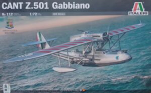 RA "Regia Aeronautica" CANT Z.501 "GABBIANO" Parasol wing-flying boat Maritime patrol aircraft