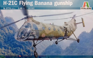 USAAF "United States Army Air Force" Piasecki H-21C SHAWNEE "Flying Banana" Tandem rotor military transport helicopter