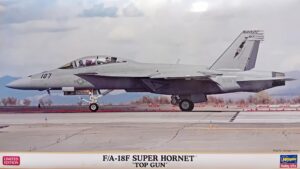 USN "United States Navy" McDonnell-Douglas F/A-18F Hornet "TOP GUN" Carrier-capable multirole fighter jet aircraft