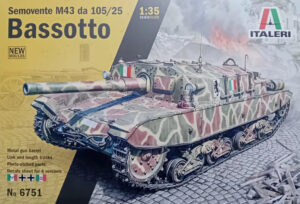RE "Regio Esercito" Ansaldo-OTO M43 105/25 "BASSOTTO"  Self-propelled gun