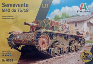 RE "Regio Esercito" Ansaldo-Fossati M41 75/18 Self-propelled gun