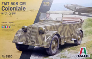 RE "Regio Esercito" Fiat 508CM "COLONIALE" Light scout 4x2 military vehicle