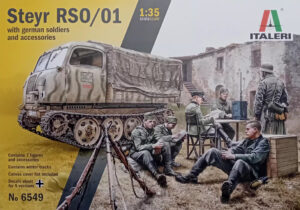 Wehrmacht-HEER Steyr RSO-01 “Raupenschlepper Ost” with Crew and accessories Tracked light tractor