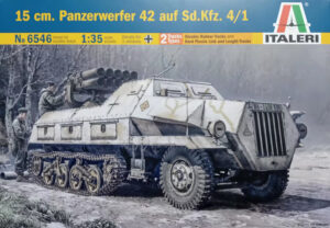 Wehrmacht-HEER Opel Sd.Kfz. 4/1 "MAULTIER" + 15Panzerwerfer 42 Multiple rocket launcher half-tracked vehicle