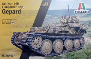 Wehrmacht-HEER CKD Flakpanzer 38(t) Sd.Kfz. 140 Ausf. M “GEPARD” Self-propelled anti-aircraft gun