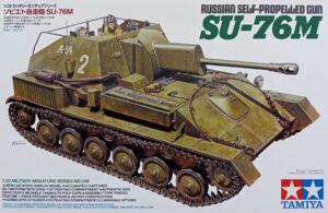 Russian Soviet Army "Red Army" GAZ SU-76M Light self-propelled gun