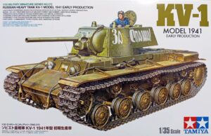 Russian Soviet Army "Red Army" ChTZ Kliment Vorosilov KV-1 "Early Production" Heavy tank