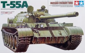Russian Soviet Army "Red Army" UVZ/KhPZ T-55A Medium Tank/MBT Main Battle Tank
