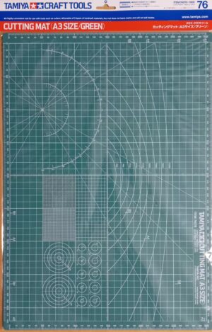Tamiya CUTTING MAT A3 Size "Self-Healing" - Tappeto per taglio formato A3