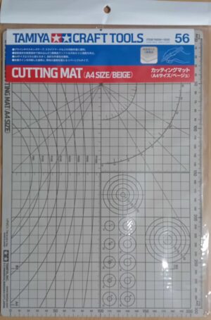 Tamiya CUTTING MAT A4 Size “Self-Healing” – Tappeto per taglio formato A4