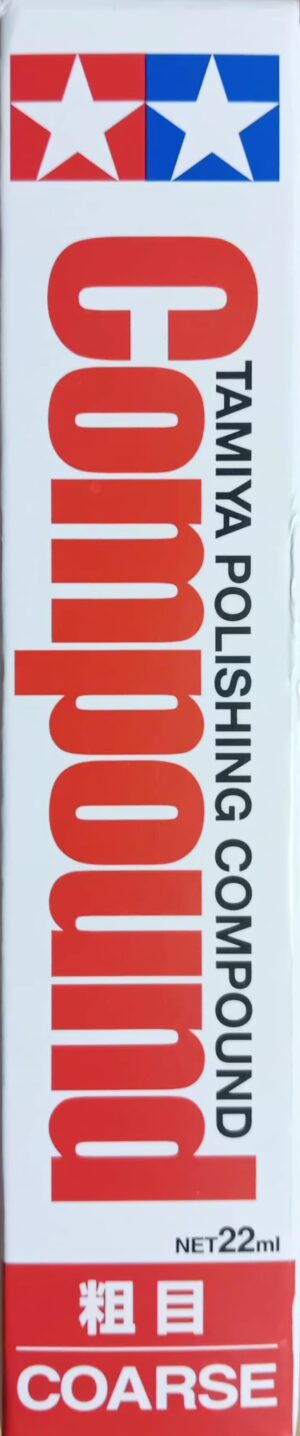 Tamiya POLISH COMPOUND "Coarse" - PASTA PER LUCIDATURA "Ruvida"