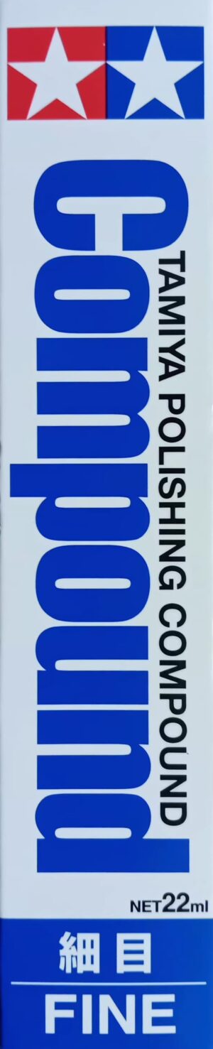 Tamiya POLISH COMPOUND "Fine" - PASTA PER LUCIDATURA "Liscia"