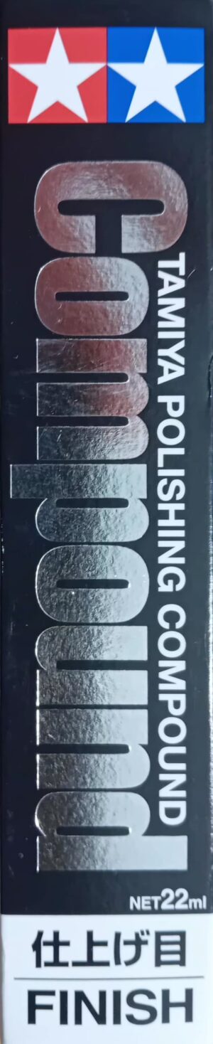 Tamiya POLISH COMPOUND "Finish" - PASTA PER LUCIDATURA "Lucida"