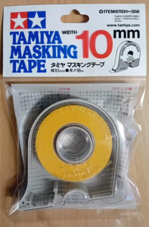 Tamiya MASKING TAPE + CASE "Width 10mm" - NASTRO PER MASCHERATURA + CUSTODIA "Larghezza 10mm"