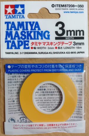 Tamiya MASKING TAPE "Width 3mm" - NASTRO PER MASCHERATURA "Larghezza 3mm"