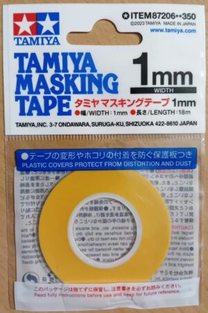 Tamiya MASKING TAPE "Width 1mm" - NASTRO PER MASCHERATURA "Larghezza 1mm"