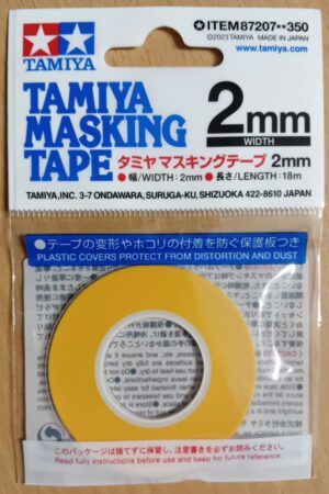 Tamiya MASKING TAPE "Width 2mm" - NASTRO PER MASCHERATURA "Larghezza 2mm"