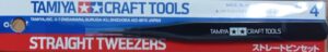 Tamiya STRAIGHT TWEEZERS - PINZETTA DRITTA