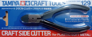 Tamiya CRAFT SIDE CUTTER "For plastic - soft metal" - TRONCHESINO DI PRECISIONE "Per plastica - metallo morbido"