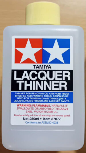 Tamiya THINNER LACQUER - DILUENTE LACCA Maxi 250ML