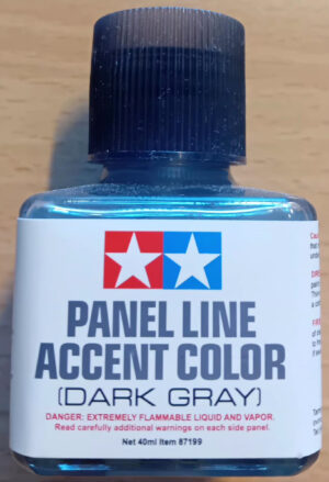 Tamiya PANEL LINE ACCENT COLOR "DARK GRAY" 40ML