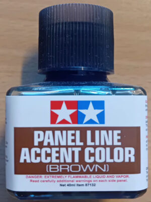 Tamiya PANEL LINE ACCENT COLOR "BROWN" 40ML