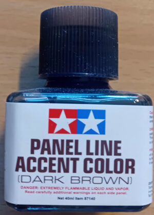 Tamiya PANEL LINE ACCENT COLOR "DARK BROWN" 40ML