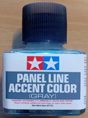 Tamiya PANEL LINE ACCENT COLOR "GRAY" 40ML