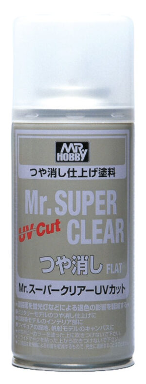 Mr.Hobby Mr. SUPER CLEAR "UV Cut Matte / Taglio Raggi UV Opaco"  170ml