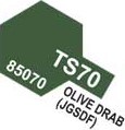 Tamiya Spray 100ML - TS70 (JGSDF Olive Drab)