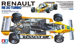 Renault RE-20 Turbo F1 + Photo-Etched Parts 1980 - "LIMITED EDITION" - "TAMIYA 1/12 Big Scale Series"