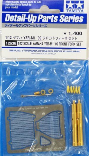 Tamiya "Front fork set" for Yamaha YZR-M1 2009 #14117
