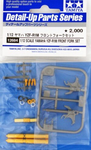 Tamiya "Front fork set" for Yamaha YZF-R1M #14133