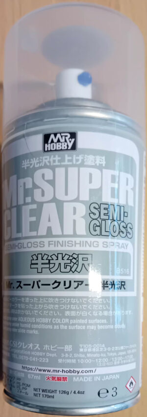Mr.Hobby Mr. SUPER CLEAR “Semi-lucido” – Mr. SUPER CLEAR “Semi-lucido”