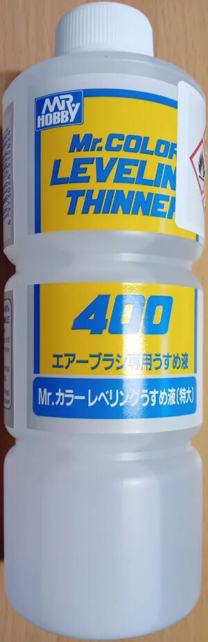 Mr.Hobby Mr. Color "LEVELING thinner 400ml ONLY for Mr. Color paints" - "Diluente RITARDANTE 400ml SOLO per vernici Mr. Color"