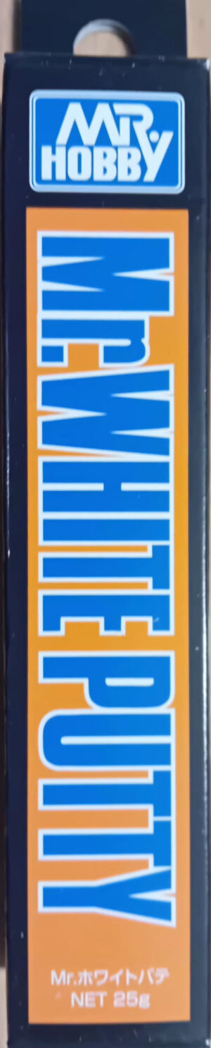 Mr.Hobby Mr. White Putty "Filler for small scratches-gaps-pinholes” – Mr. Dissolved Putty “Stucco per piccoli graffi-spazzi-fori"
