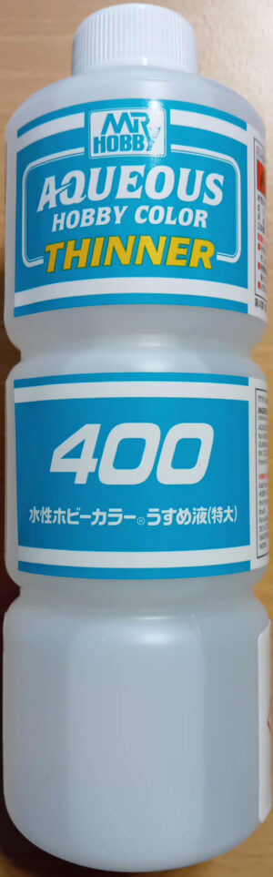 Mr.Hobby Mr. Aqueous Hobby Color "Thinner 400ml for water-based colors" -  "Diluente 400ml per colori a base acqua"